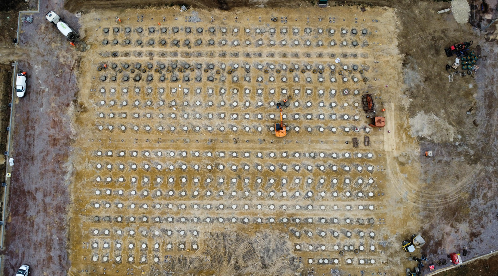 Completion of precast pile caps at Supermax Healthcare’s UK headquarters by Van Elle.