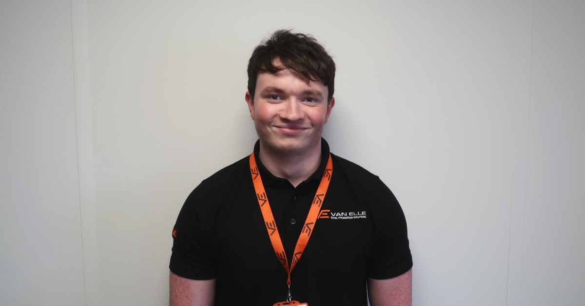 Van Elle’s rising star commends expert colleagues for making his apprenticeship easier