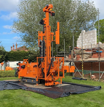 Strata Geotechnics new Comacchio GEO305 rig