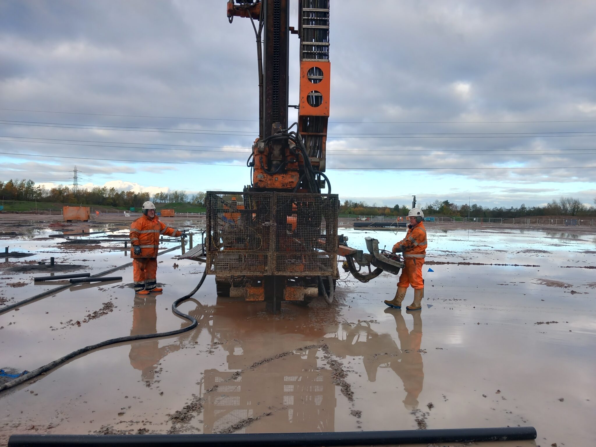 Drilling and Bulk Infill Grouting