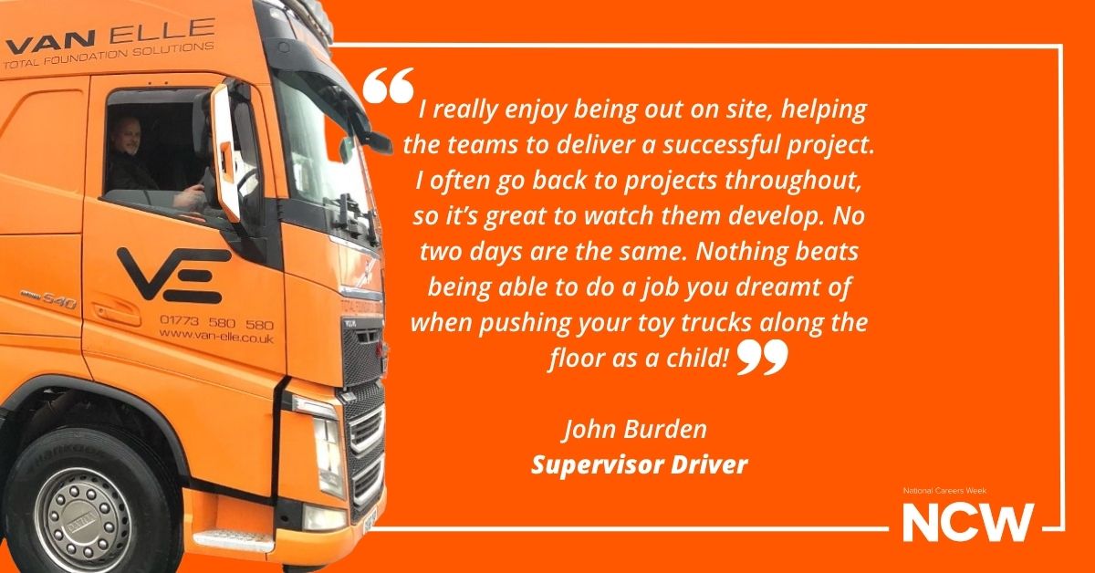 Van Elle National Careers Week insights with John