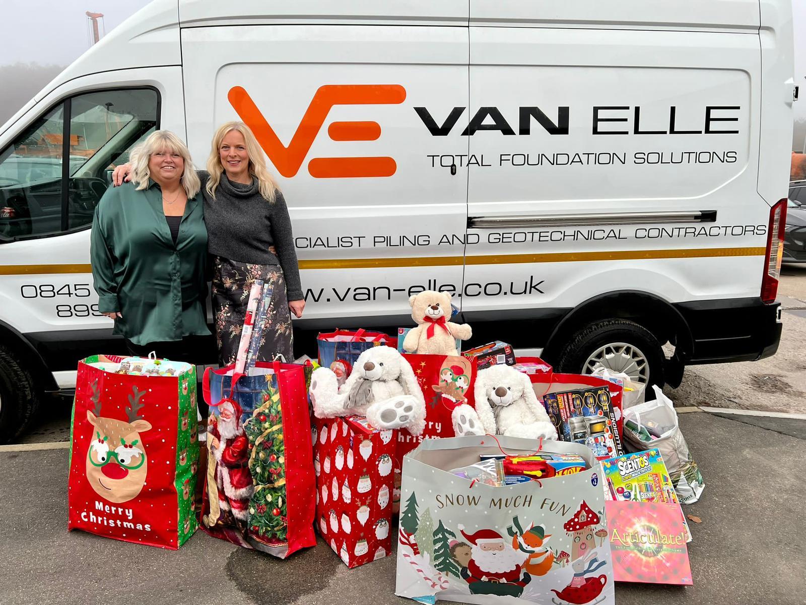 Van Elle’s generosity helps share joy of Christmas