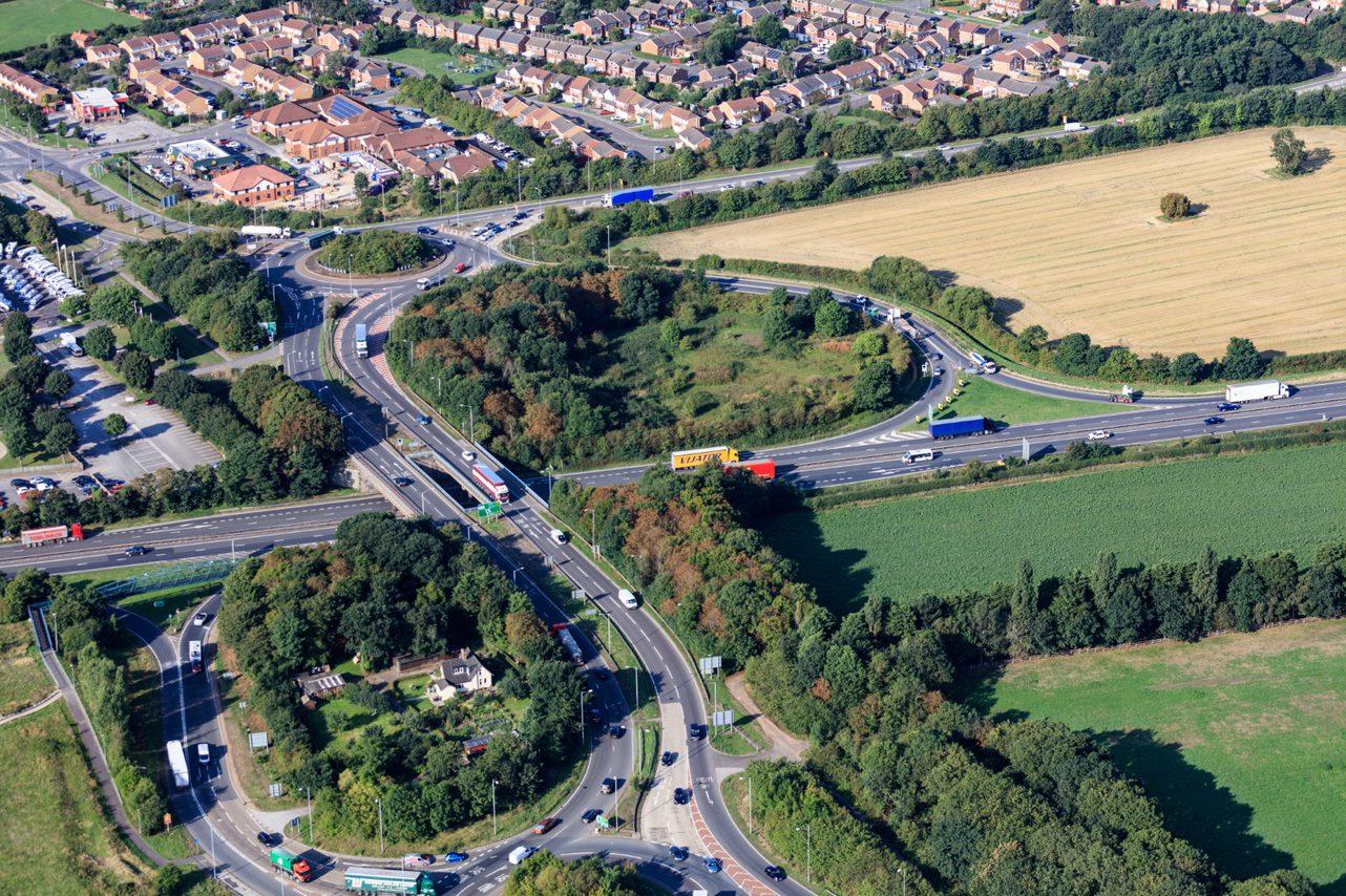 Strata team complete ground investigation works on the A46 Newark Bypass