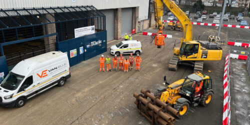 Completion of UK’s Largest Indoor Helical Piling Project