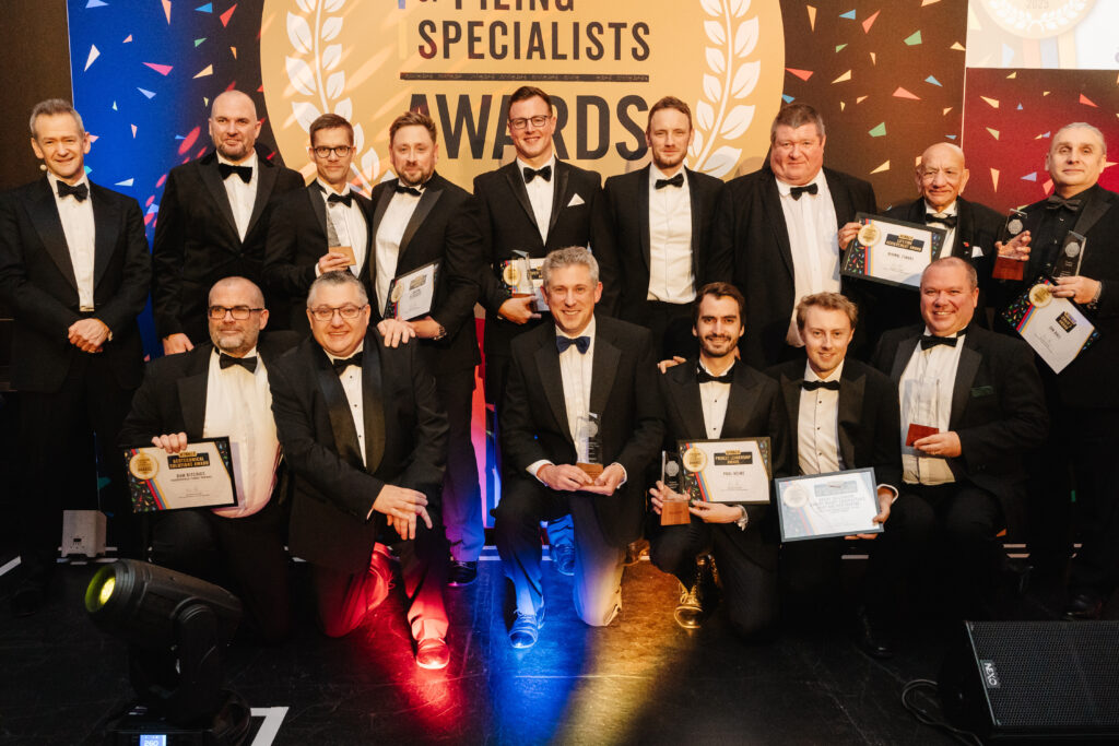 All winners at the FPS Awards 2025, including Danny Bunting from Van Elle