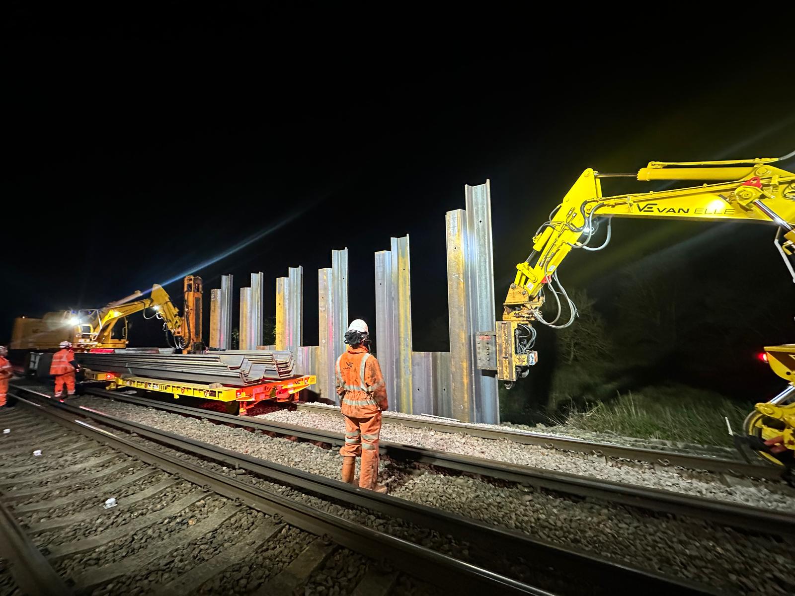 Teston Substation Embankment Works, Maidstone