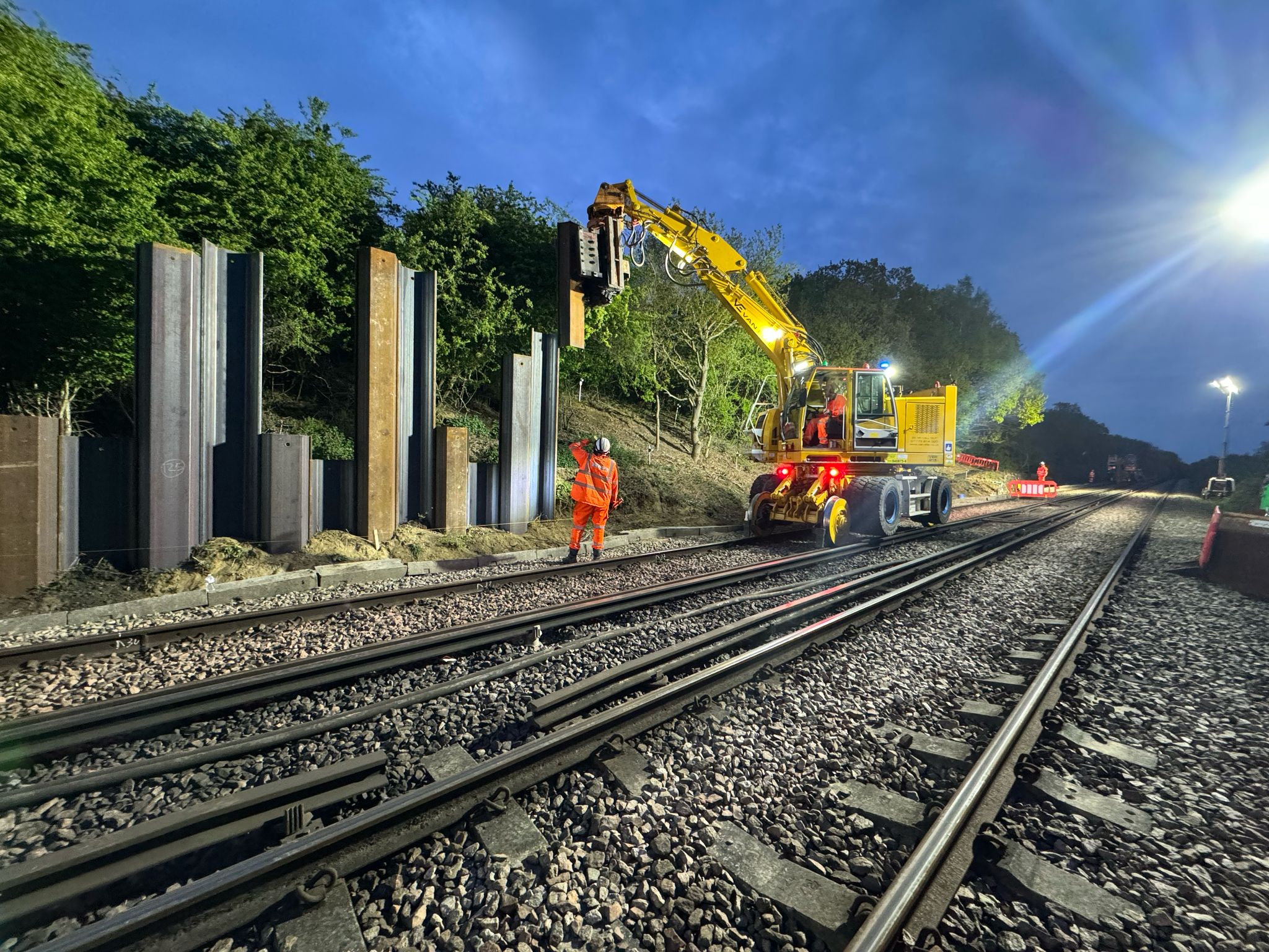 Chislet Landslip Prevention, Canterbury